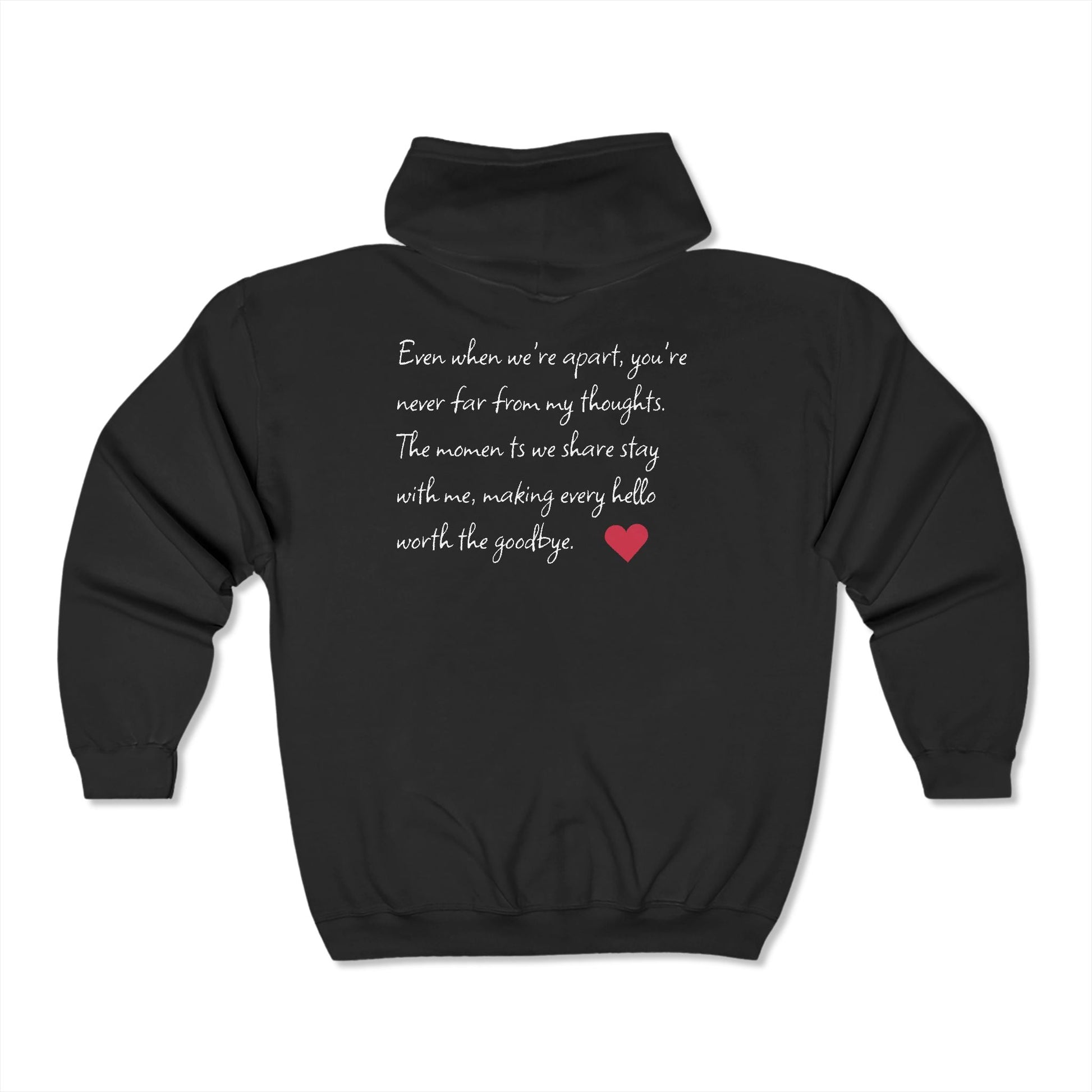 love Hoodie fully zip