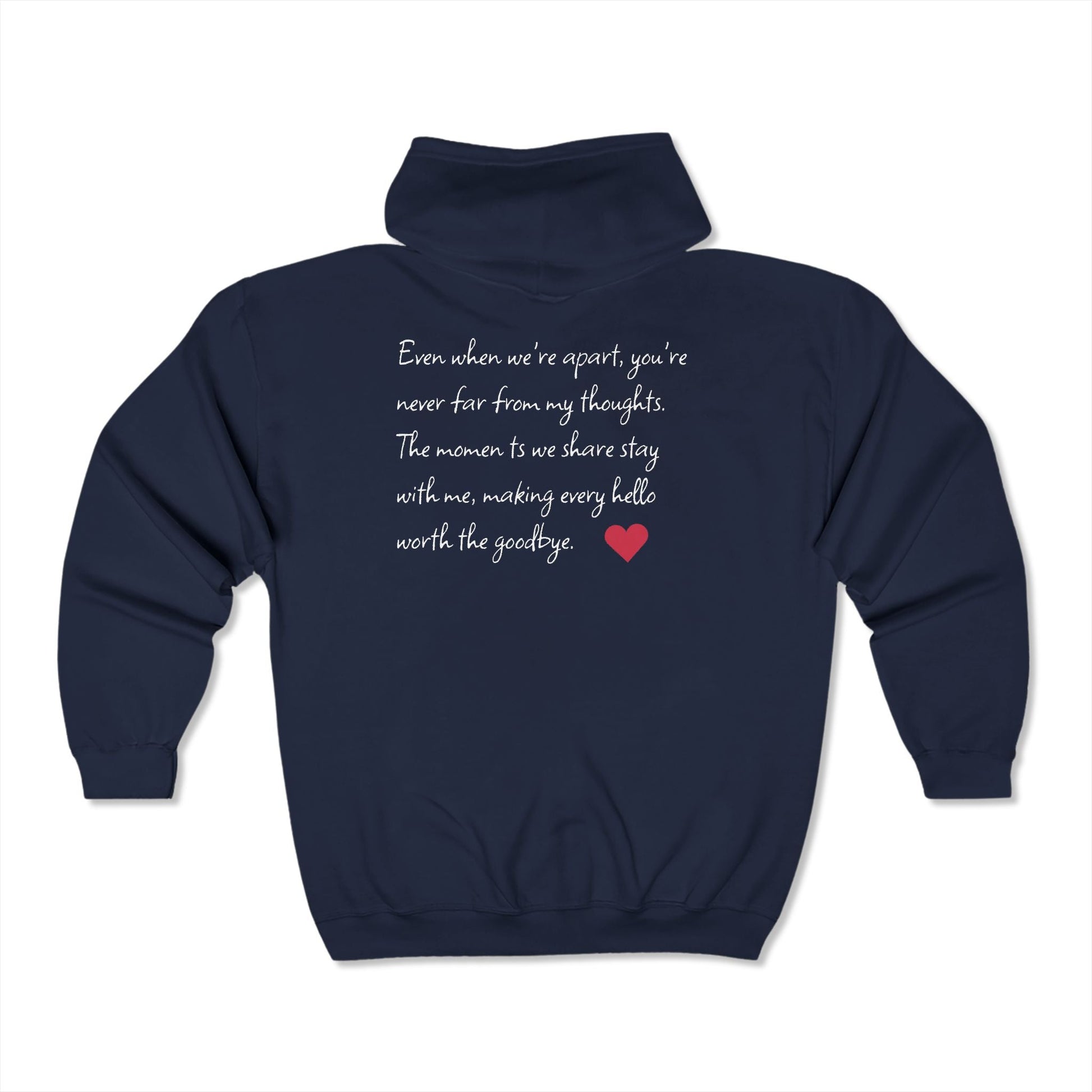 love Hoodie fully zip